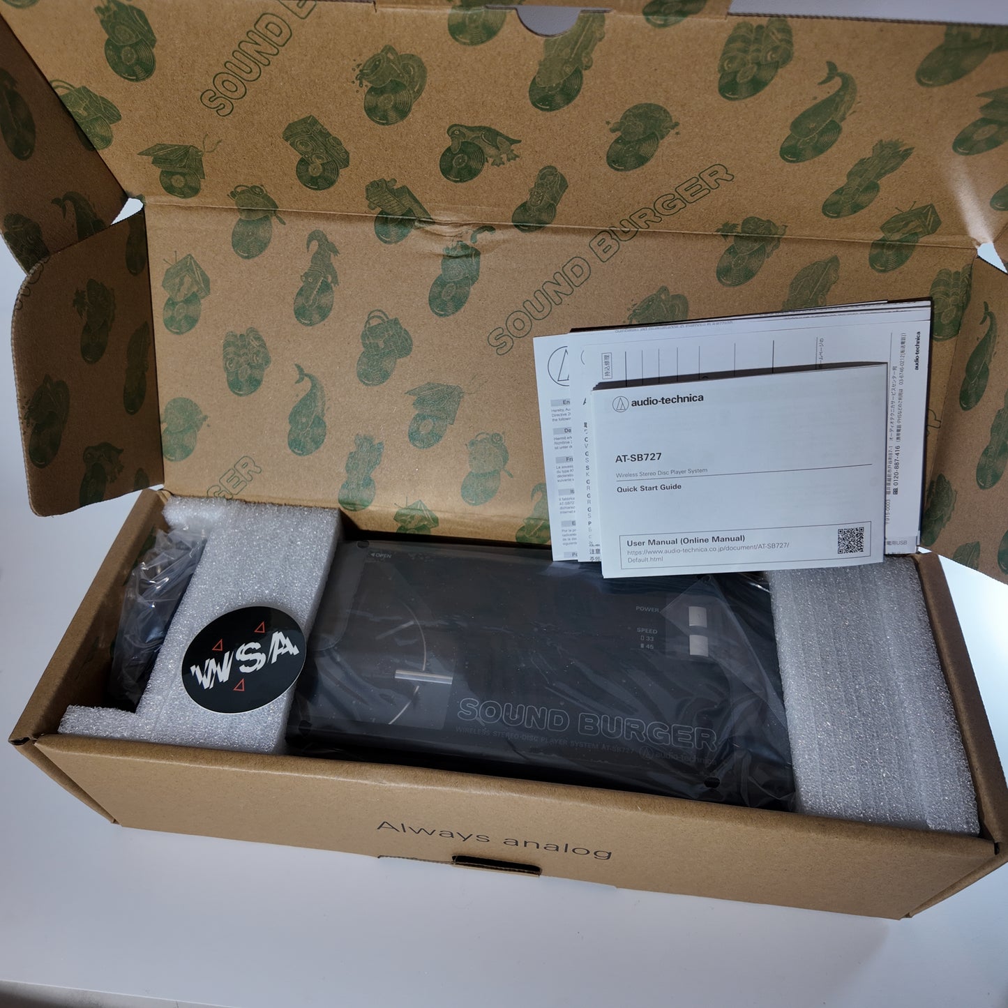 Soundburger Portable player (Reissue) - Black