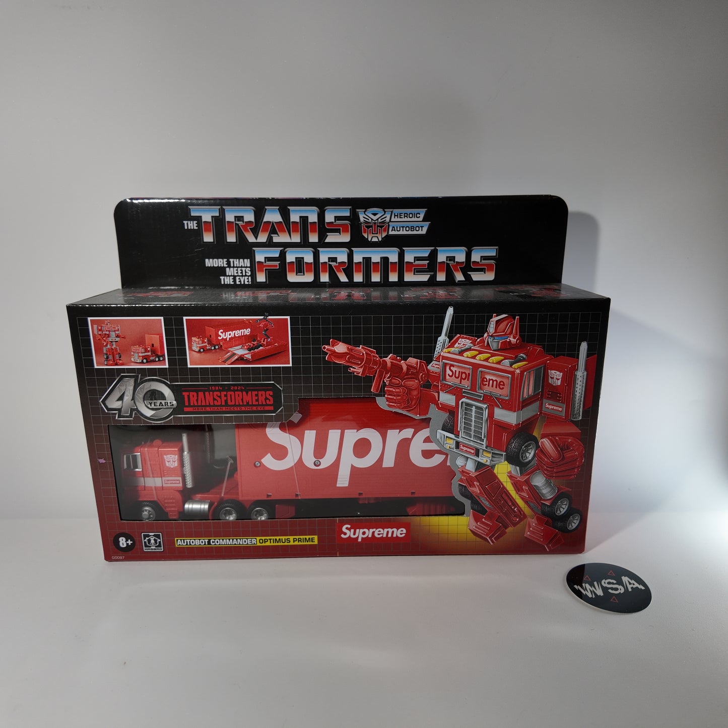 Supreme x Tranformers Optimus Prime