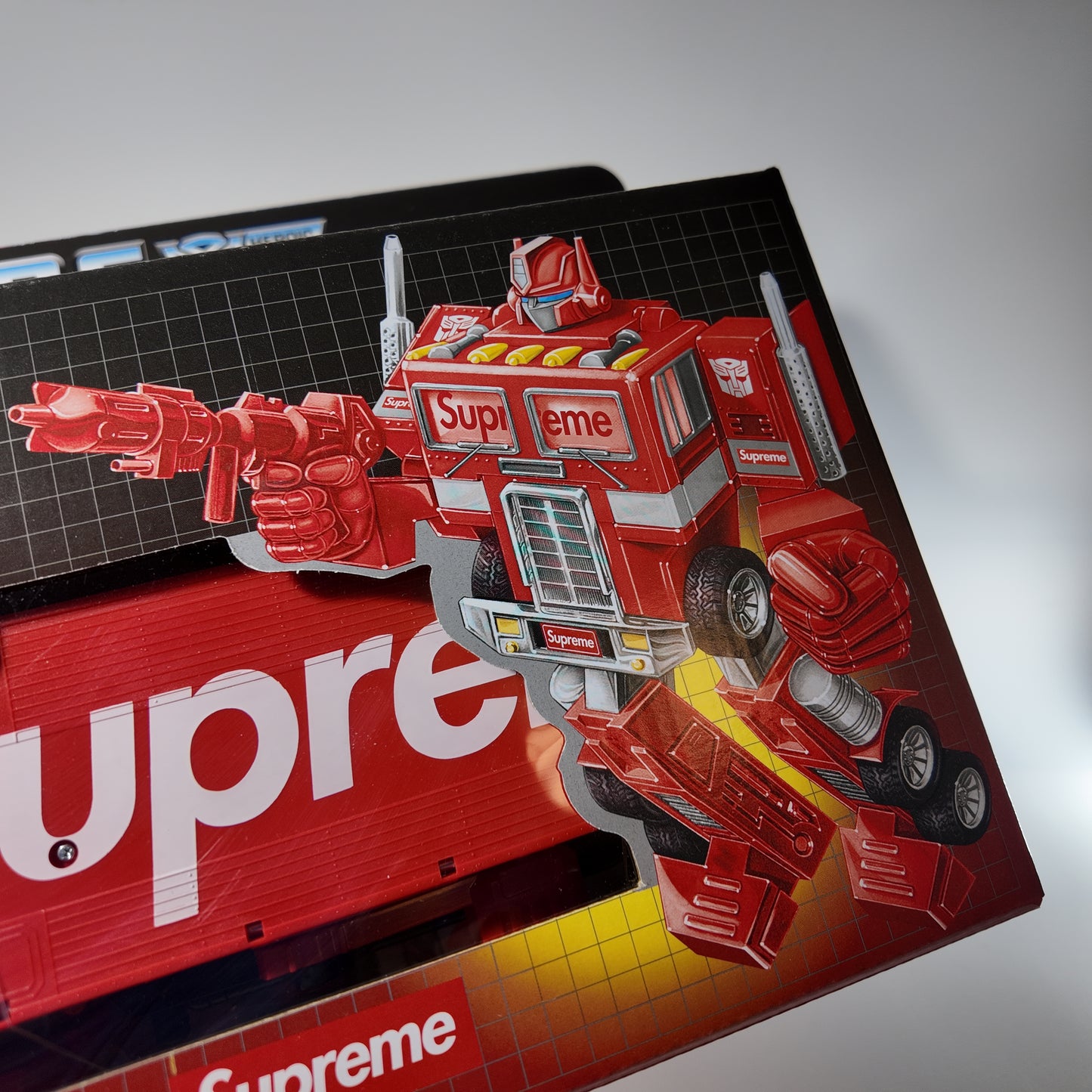 Supreme x Tranformers Optimus Prime