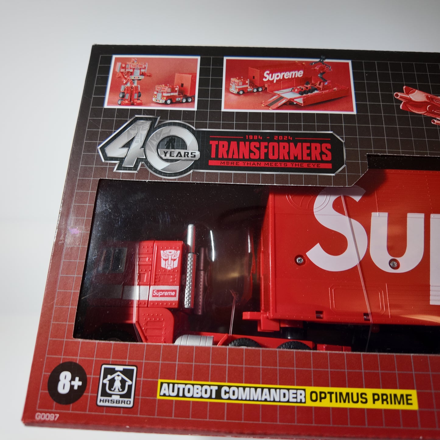 Supreme x Tranformers Optimus Prime