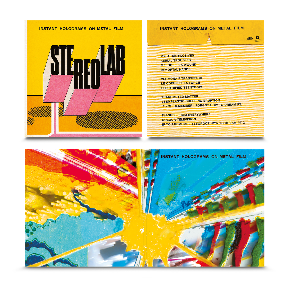 Stereolab -   ‘Instant Holograms On Metal Film’ LP (pre-order)