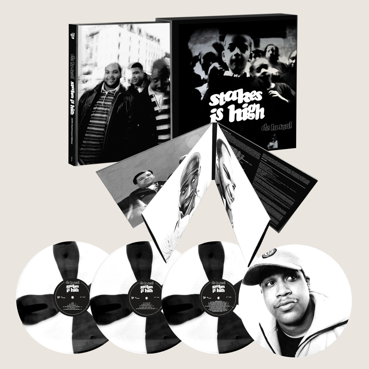 De La Soul 'Stakes Is High' (30th Anniversary) Box Set 4x LP