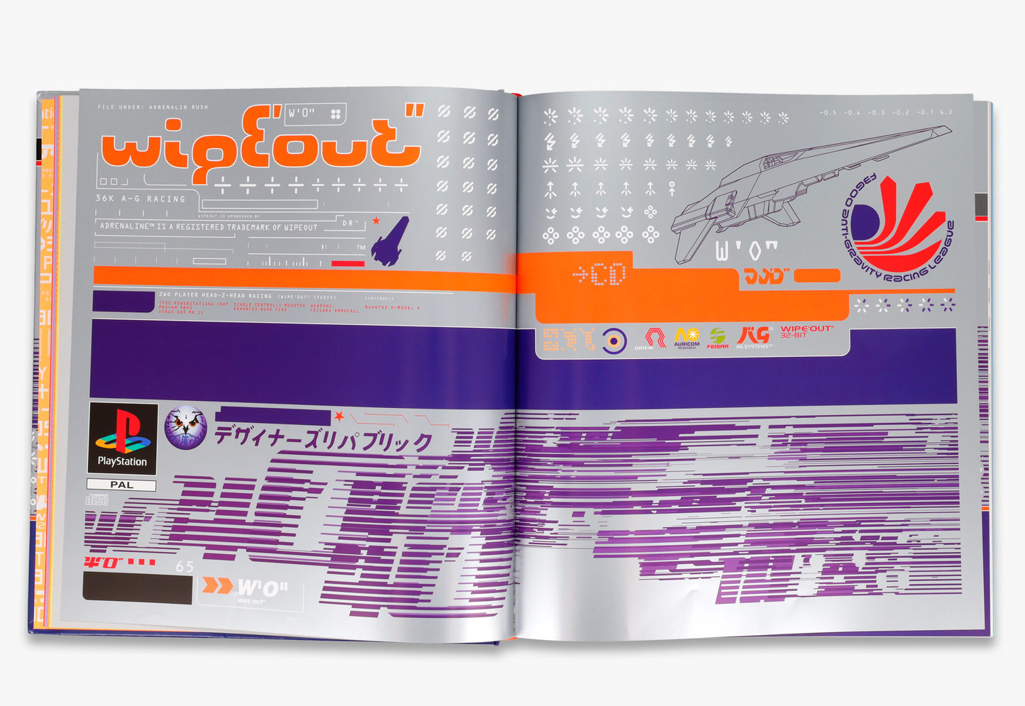 Wipeout - The Graphic Archives Book